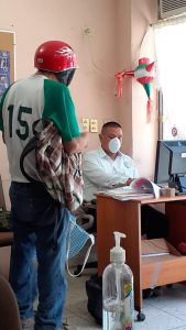 imagen Personal de la Codhet llevó acabo asesoría a un ciudadano en materia agraria.