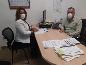 imagen Reunión de Trabajo con el Lic. Pedro Enrique Yeverino Rivera, Coordinador Regional del Sistema Penal Acusatorio y Oral de la Fiscalía General de Justicia del Estado