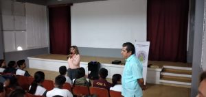 imagen Capacitación a los alumnos del CBTIS 98 de Xicotencalt, con el tema «La Trata de Personas «.