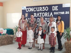 imagen Invitación de educación preescolar para formar parte del jurado en el concurso de oratoria «La voz de Juárez en Tamaulipas».