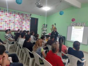 imagen Acudimos al Jardín de Niños «Margarita Maza de Juárez » a impartir una plática con el tema «Taller para Padres de Familia»