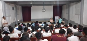 imagen Capacitación a los alumnos del CBTIS 98 de Xicotencalt, con el tema «La Trata de Personas «.