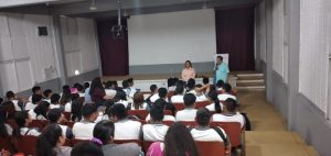 imagen Capacitación a los alumnos del CBTIS 98 de Xicotencalt, con el tema «La Trata de Personas «.
