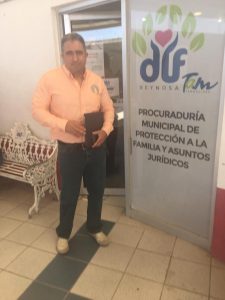 El personal de la Tercera Visitaduria General acudió al Ejido Santana, así como a oficinas del sector educativo, Instituto de Atención a Victimas del Delito y Sistema DIF.