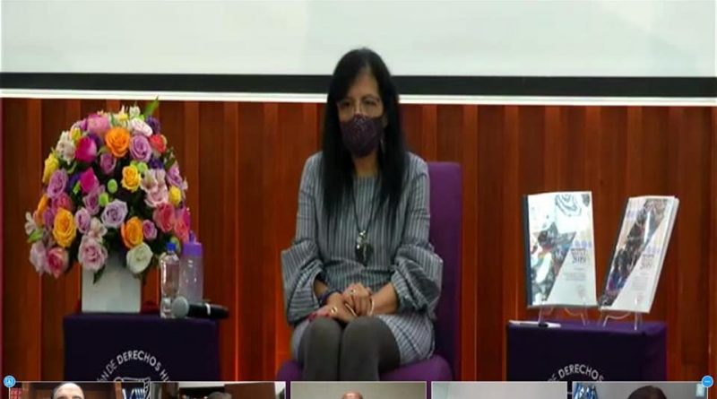 imagen La Lic. Olivia Lemus estuvo presente en el informe anual 2019 de la CDHCM