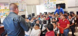 imagen Capacitación a los alumnos de la Escuela Primaria «Carmen Serdán», con el tema «Los derechos de la niñez»