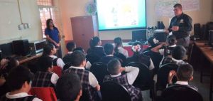 imagen Capacitación a los alumnos de la Escuela Primaria «Carmen Serdán», con el tema «Los derechos de la niñez»