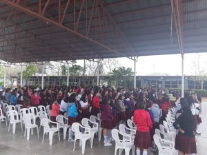 imagen Impartimos la plática «Los Derechos Humanos y la Mujer»,en la Escuela Secundaria Técnica No. 38 de Xicotencalt, Tamaulipas