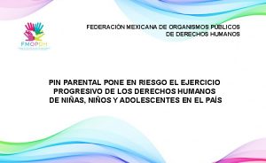 imagen Pronunciamiento Pin Parental