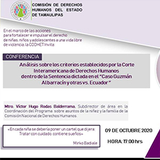 imagen Analisis sobre los criterios establecidos por la Corte Interamericana de Derechos Humanos dentro de la Sentencia dictada en el Caso Guzmán Albarracín