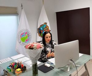 imagen Lic. Olivia Lemus, Vicepresidenta de la Zona Norte de la FMOPDH en el marco de la LII Asamblea Genera