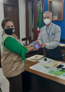 imagen Personal de Derechos Humanos entrego cuadernillos al Secretario del Ayuntamiento de Mante