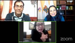 imagen Lic. Olivia Lemus participó en una mesa de diálogo con integrantes de la Red Ciudadana por las Personas con Discapacidad