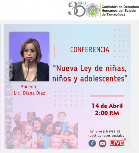 imagen Conferencia Nueva ley de niñas, niños y adolescentes web